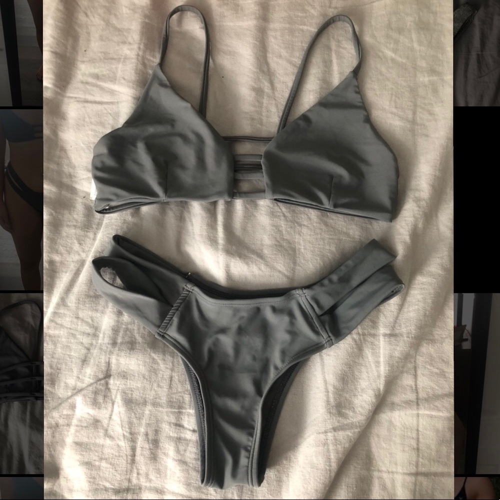 Gray Elina bikini set